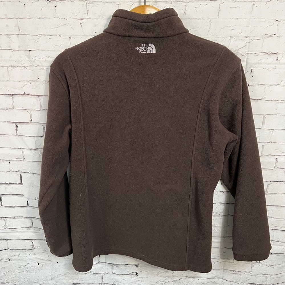 The North Face Full Zip Jacket Brown Size XL Girls Kids - Picture 2 of 8
